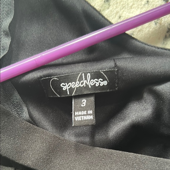 Black Slim Prom Dress / elegant dress WORN ONCE - Picture 2 of 4